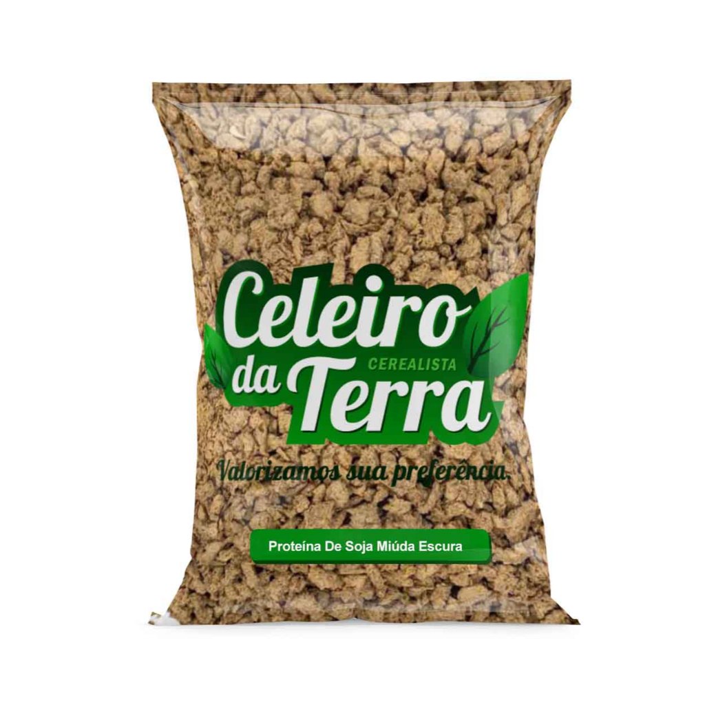 Proteína De Soja Miúda Escura - Granel em Oferta na Shopee