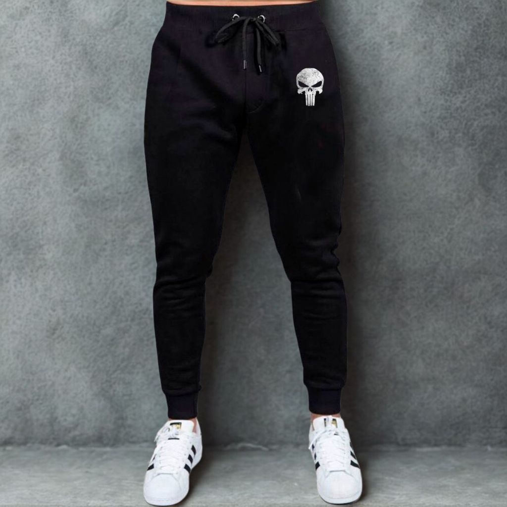 Calça Moletom Grossa Flanelada Slim Lisa Alta Qualidade