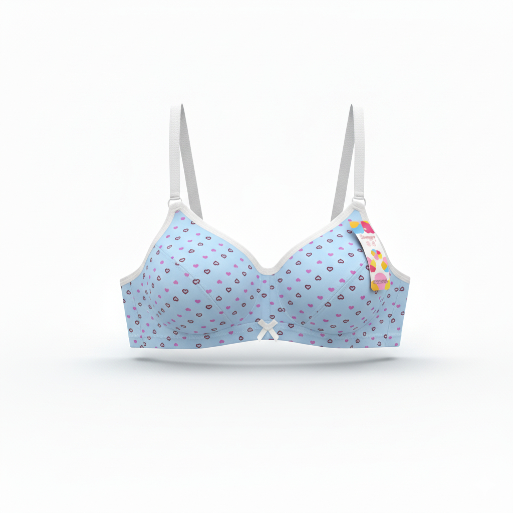 Sutiã Adolescente Microfibra Poliamida Premium 8 A 14 Anos