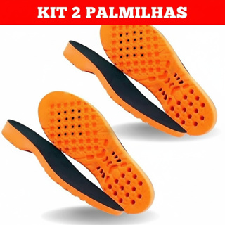 Kit com 2 Pares de Palmilha Ortopédica em Gel Para Várias Horas de Trabalho Alivia Dores Confortável em Oferta na Shopee