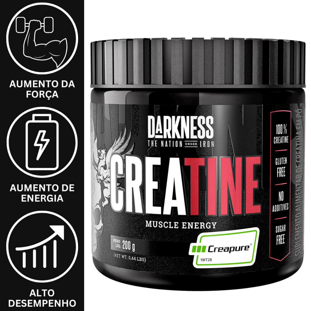 CREATINA CREAPURE MUSCLE ENERGY 200g - DARKNESS