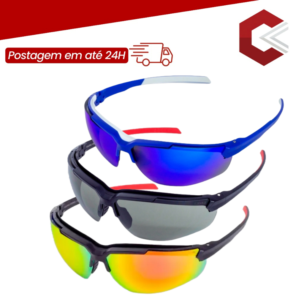Óculos De Segurança Esporte E Lazer Kalipso Kronos - CA 49319