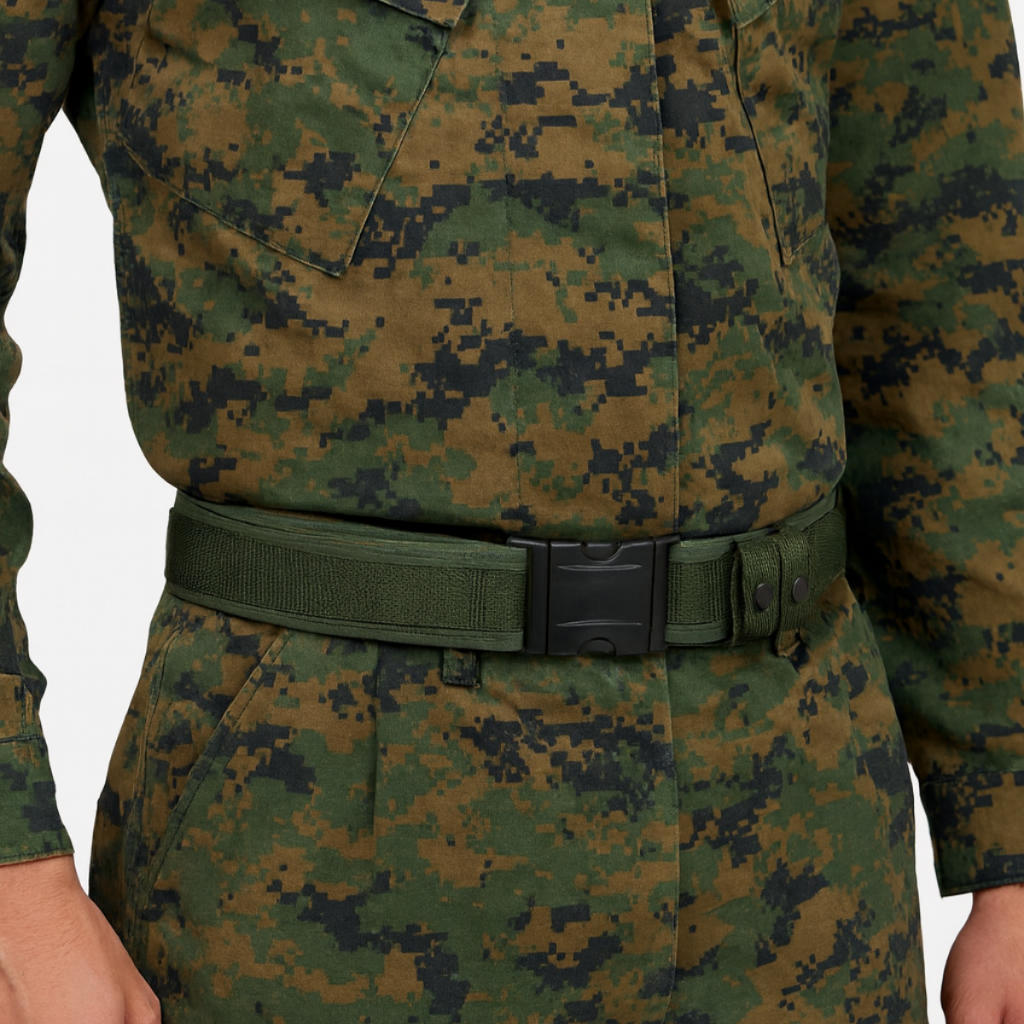 Cinto Tático de Segurança N.A Cordilheira | Guarnição Militar Operacional Verde em Oferta na Shopee