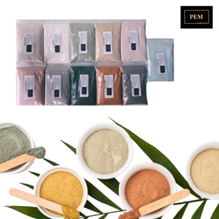 Argila 100g Kit 11 Cores Azul Branca Verde Marrom Roxa Cinza Preta Dolomita Vermelha Rosa Amarela em Oferta na Shopee