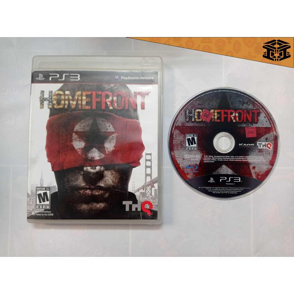 Homefront Playstation 3 Ps3 Original Funcionando Perfeitamente