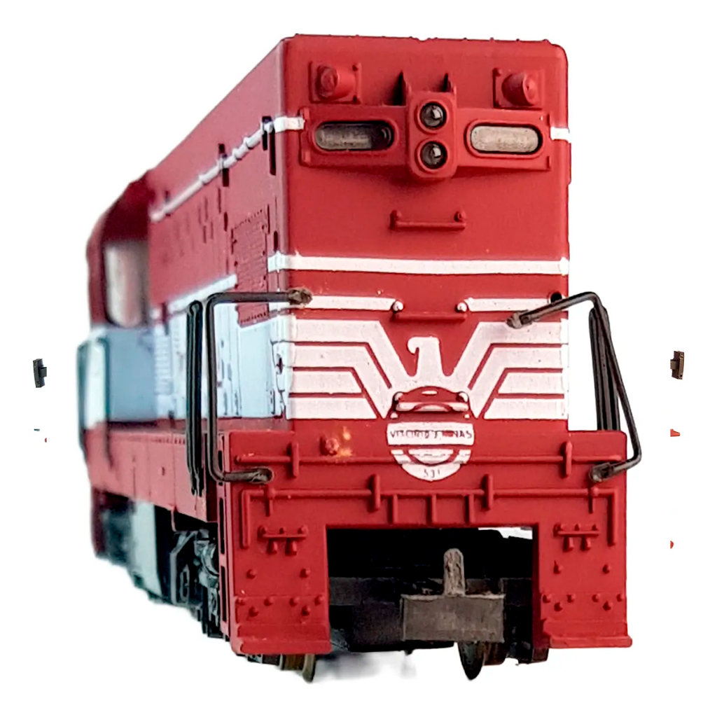 Miniatura Escala Ho 1:87 Locomotiva Frateschi modelo G 12 - Vitoria Minas com a Águia - peça de Colecionador