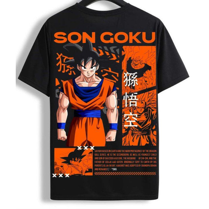 Camiseta personalizada Dragon Ball Z camisa casual confortável blusa estilosa moda masculina, infantil e feminino
