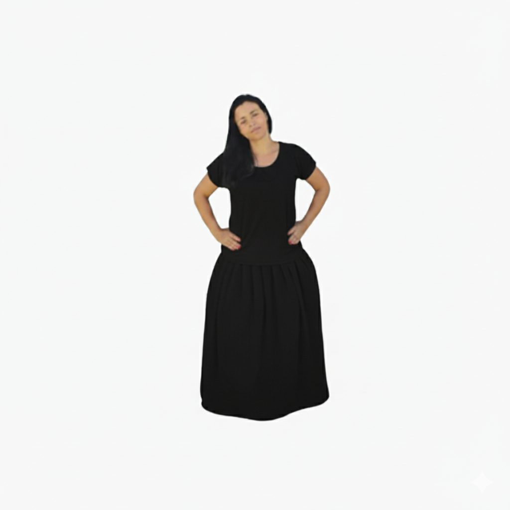 Umbanda e Condomblé Roupa Feminina Ração 2 peças Saia e Camisu Pombagira Maria Padilha