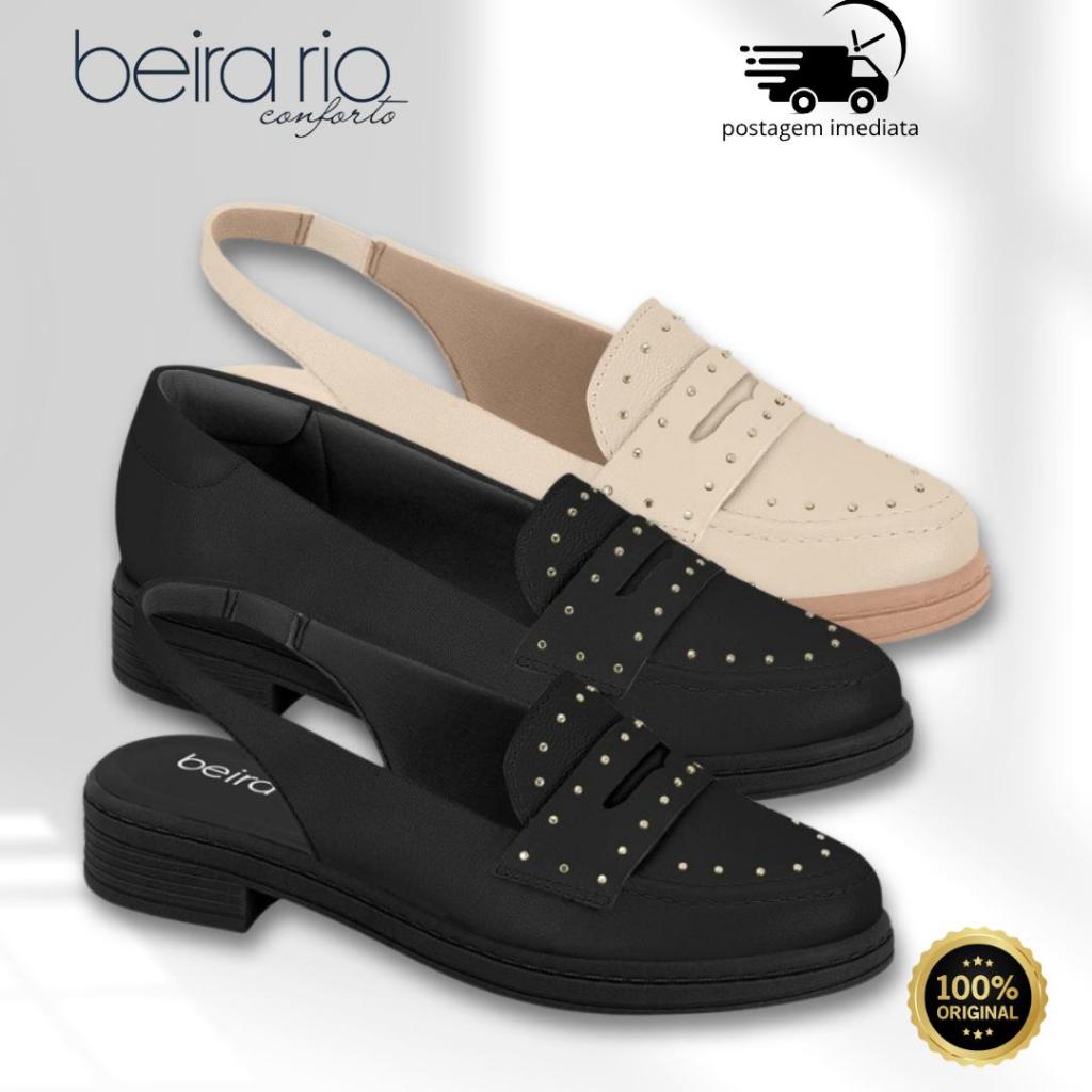 Mule Beira Rio Sling Bag Mocassim Feminino