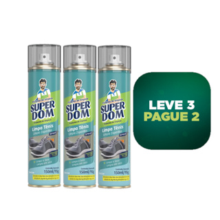 Limpa Tenis Espuma Clareador Super Dom 150ml em Oferta na Shopee