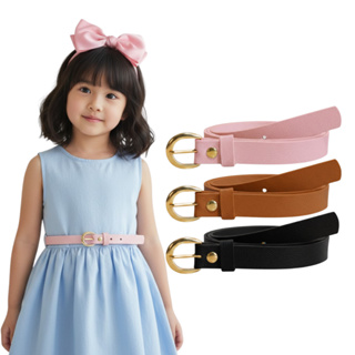 Kit 3 Cintos Infantil Colorido Moda Kids Fivela Dourada Princesa Delicada Estilo Boneca - Cecilia em Oferta na Shopee
