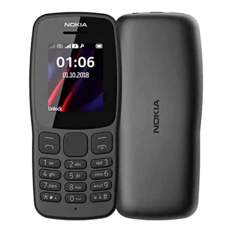 Celular Simples Nokia 106 Rádio FM MP3