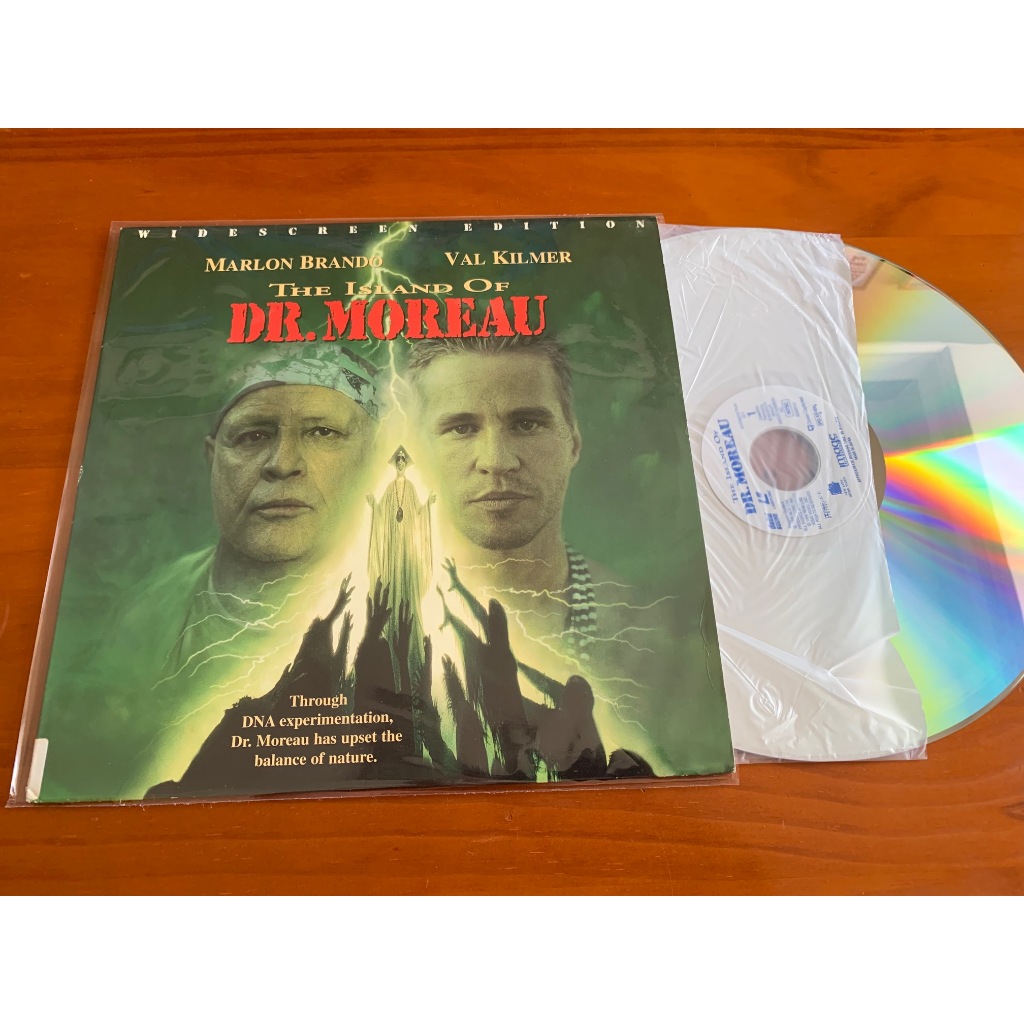 LD LASER DISC - A ILHA DO DOUTOR MOREAU