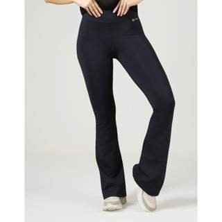 Legging Flare Preta em Poliamida LG282 em Oferta na Shopee