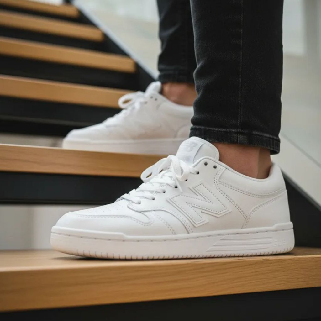 Tênis New Balance Casual Masculino 480 Low NB Original New Balance em Oferta na Shopee