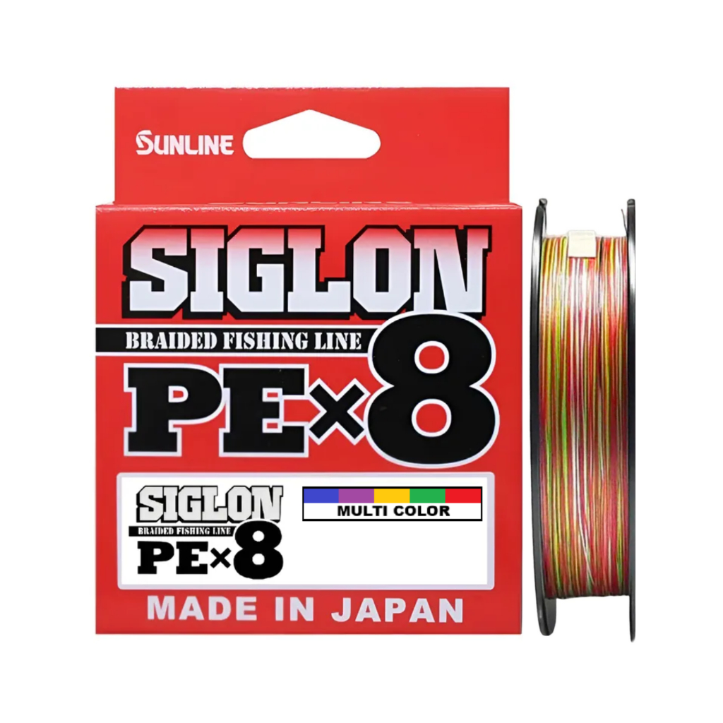 Linha de Pesca Multifilamento X8 Sunline Siglon X8 Multicolor 300m