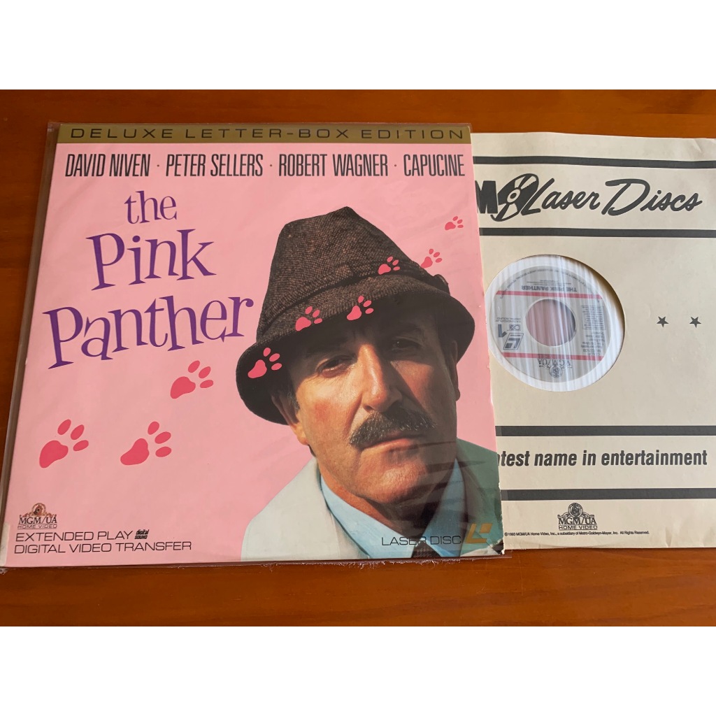 LD LASER DISC - A PANTERA COR DE ROSA