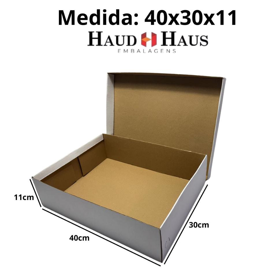 Kit 20 Caixa 40x30x11 Presente Para Lembrancinhas E Brindes Papelão Resistente