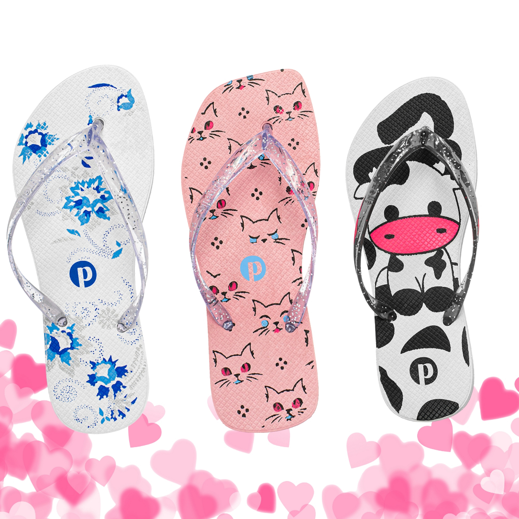 Kit Chinelo Feminino Macio Antiderrapante Casual