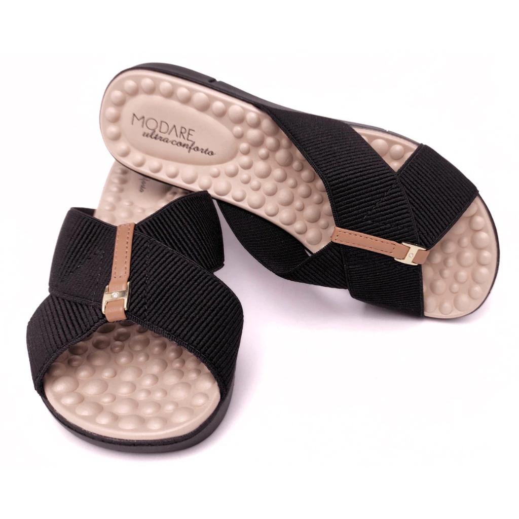 Chinelo Feminino Ortopedico Confortavel Modare Para Esporão Slide Elástico Original