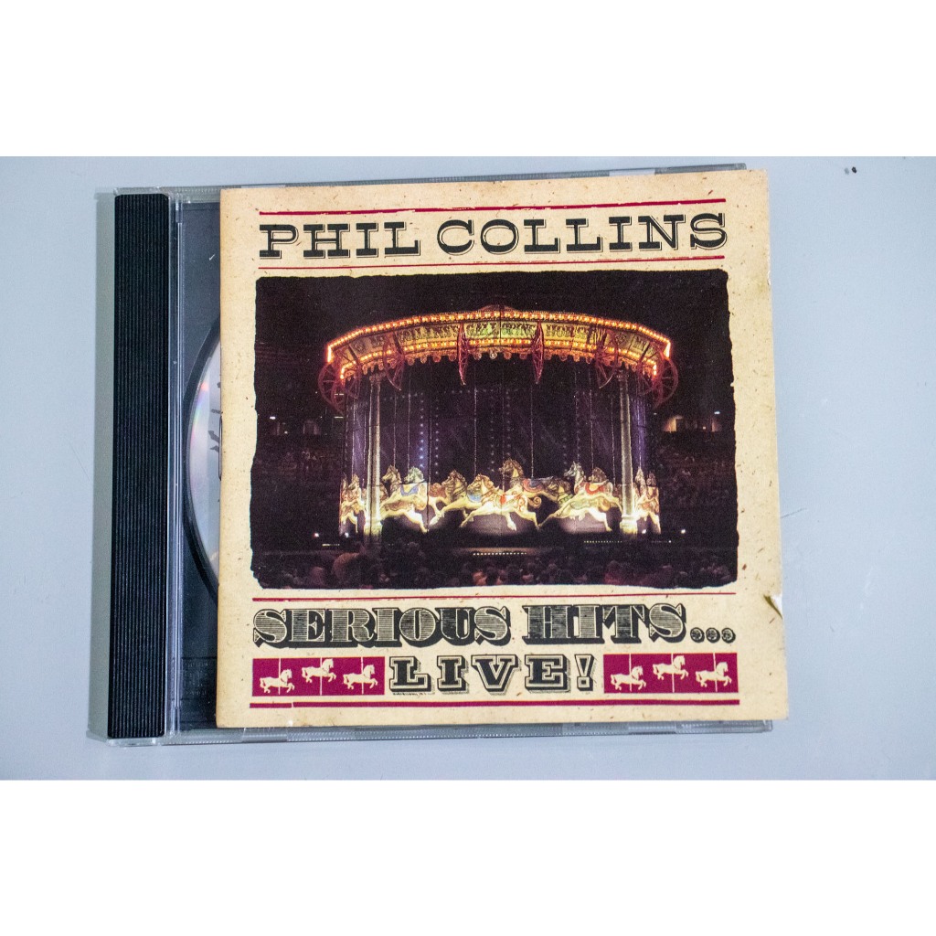 CD PHIL COLLINS - SERIOUS HITS ... LIVE!