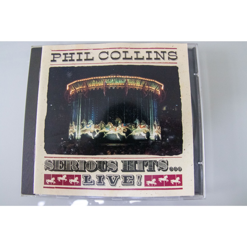 CD PHIL COLLINS - SERIOUS HITS...LIVE importado ALEMANHA