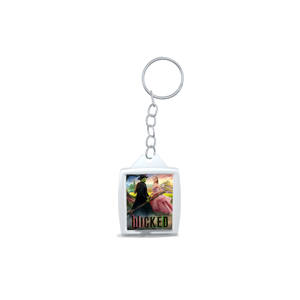 Chaveiro Acrílico Filme Musical Wicked Ariana Grande Cynthia Erivo For Good – ENVIO EM 24 HORAS