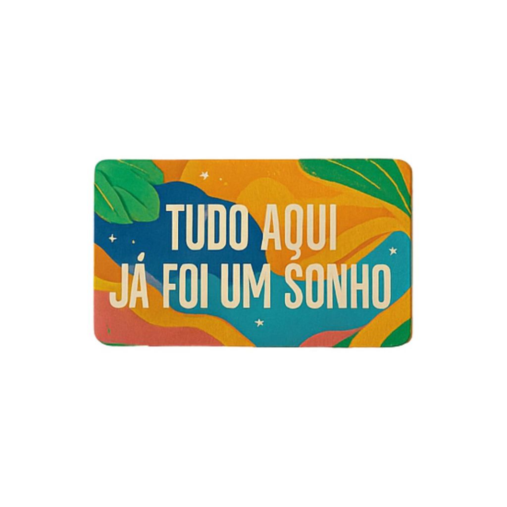Quadro Madeira Decorativo Sala Estar Frase Motivacional Decoração Enfeite