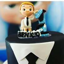 👔💙 Topo de Bolo Poderoso Chefinho em Biscuit Personalizado – Festa Infantil / Aniversário 💙👔