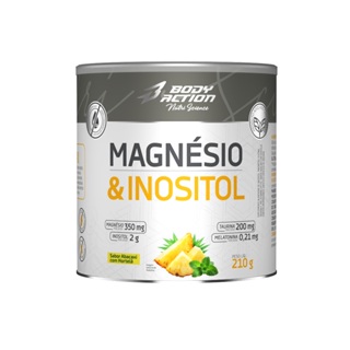 Suplemento Magnésio e Inositol 210g - Bodyaction em Oferta na Shopee
