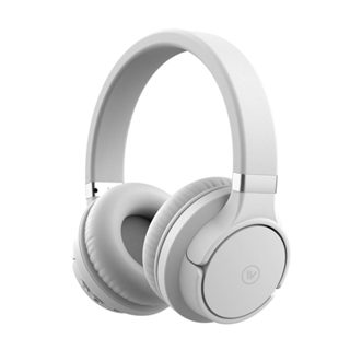 Fone de Ouvido Bluetooth Branco com Prata | Elite Bass Headphone iWill em Oferta na Shopee