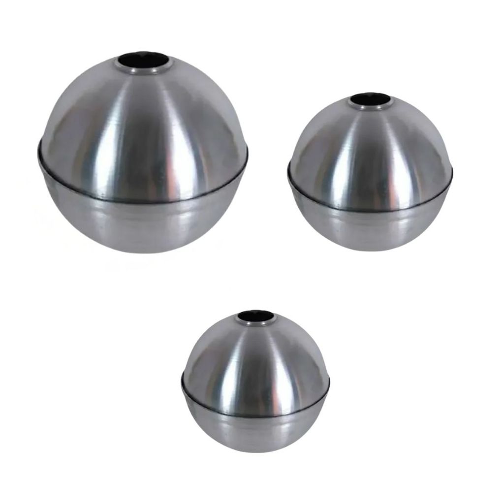Forma Molde Redondo Bola Velas Artesanais em Alumínio em Oferta na Shopee