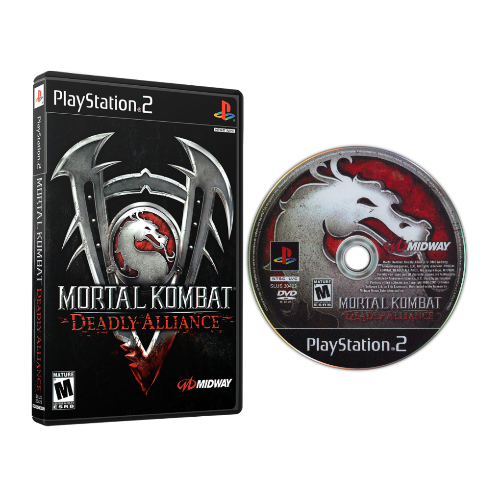 Jogo Mortal Kombat Deadly Alliance para PS2 Playstation 2