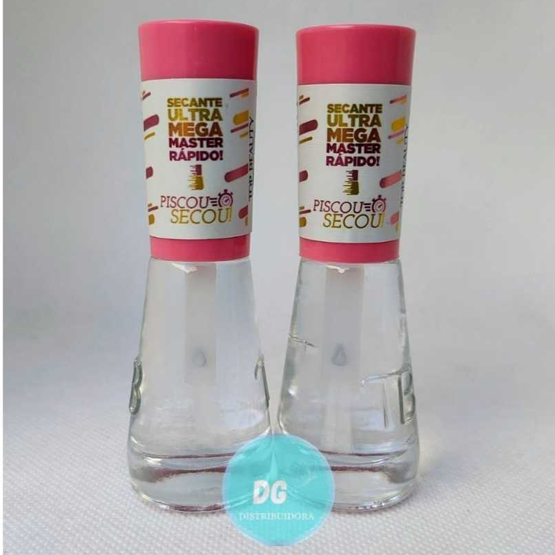 Kit com 2 Piscou Secou Secantes Com Silicone Top Beauty em Oferta na Shopee