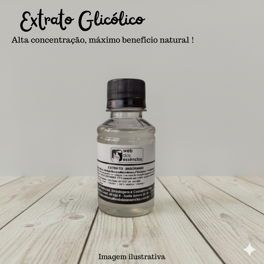 Extrato Glicólico para Cosméticos Jaborandi - 100ml