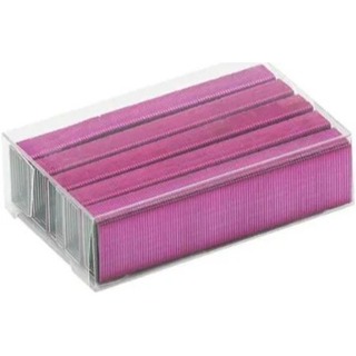 Grampo Rosa para Grampeador 26/6 /  5.000 unidades ( 5 caixas com 1.000 ) Genmes em Oferta na Shopee