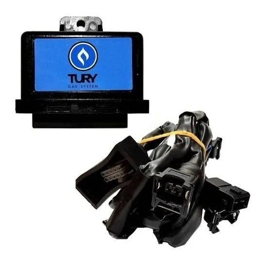 Simulador De Bicos Tury T54 4 Bicos Gnv Gas Ntaural Kit Gnv