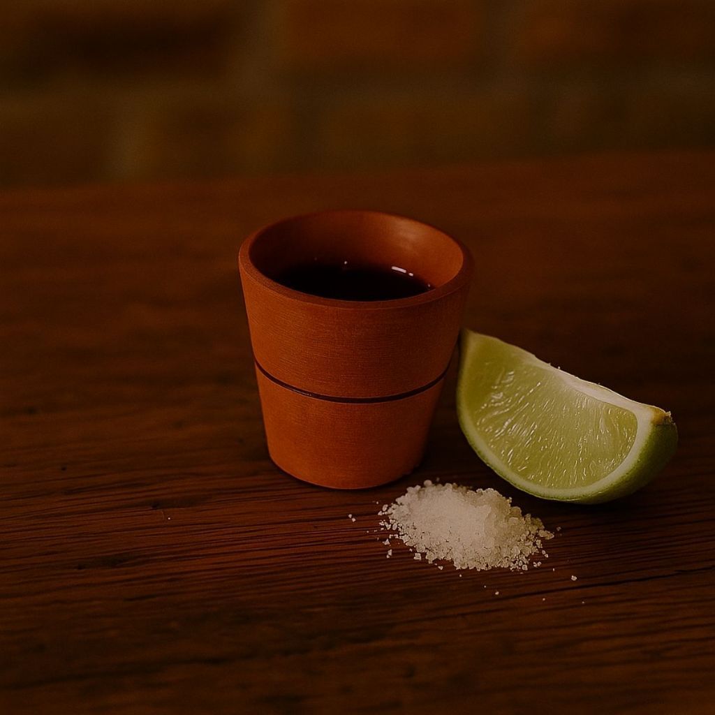 MONTE SEU Kit de Copo de Shot 50ml em Madeira Rústica para Pinga Caipirinha Copinho Coquetel Serra Doses Shot Aperitivos