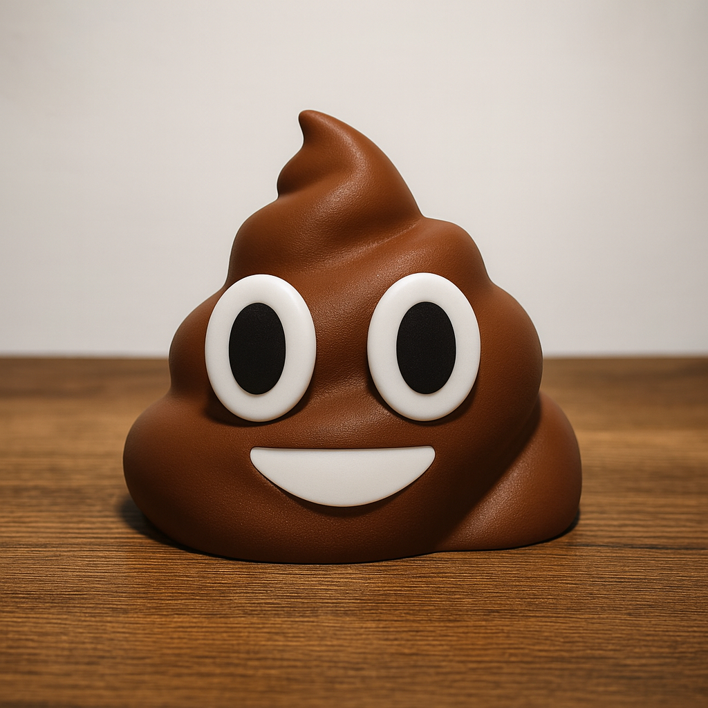 Emoji Decoraçã Cocô Divertido Cocozinho Bostinha Emoticon Whatsapp