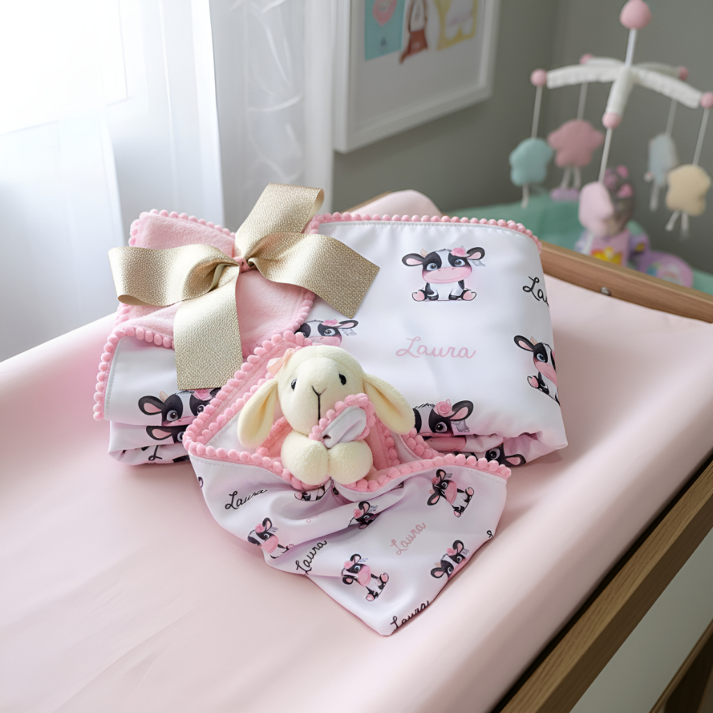 Enxoval Personalizado Com Nome para Bebê em Oferta na Shopee