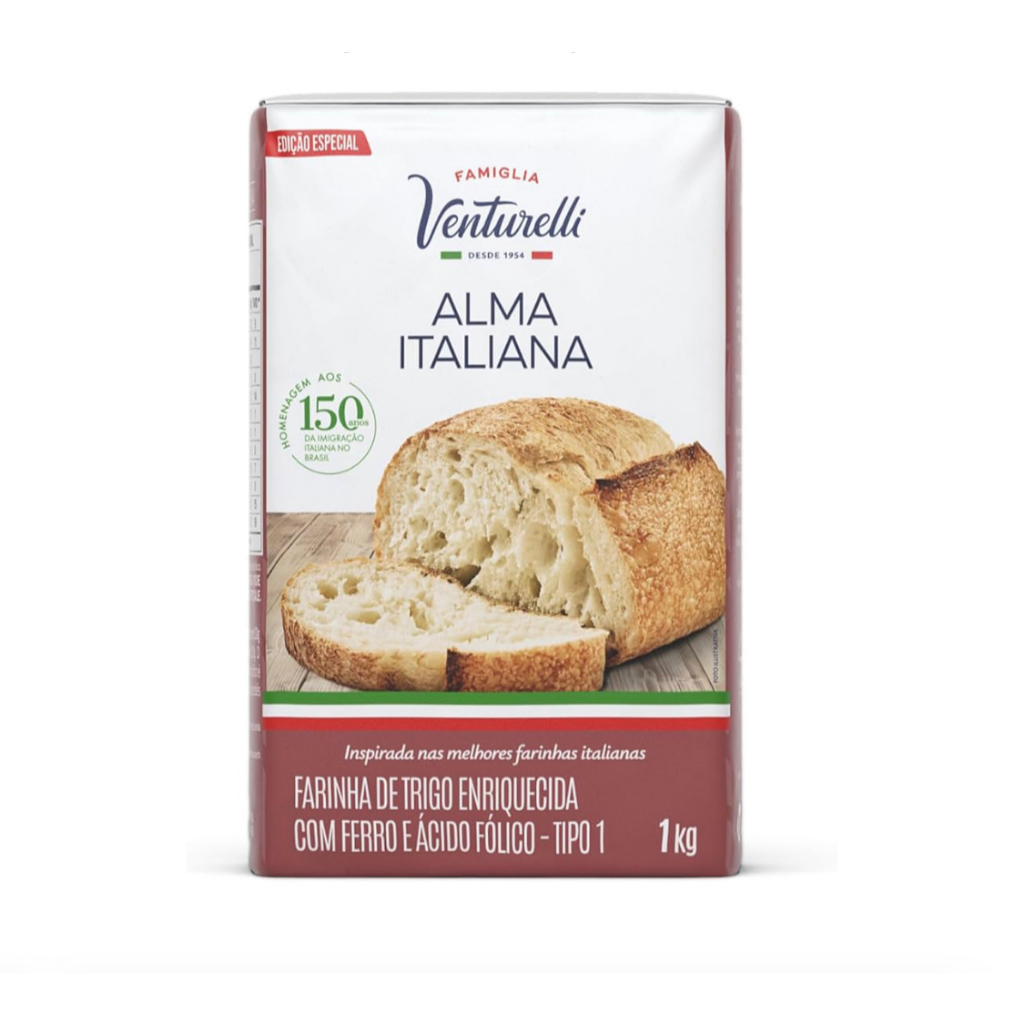 Farinha Venturelli Alma Italiana - Comprar com Melhor Preço em Essenciais para Assar