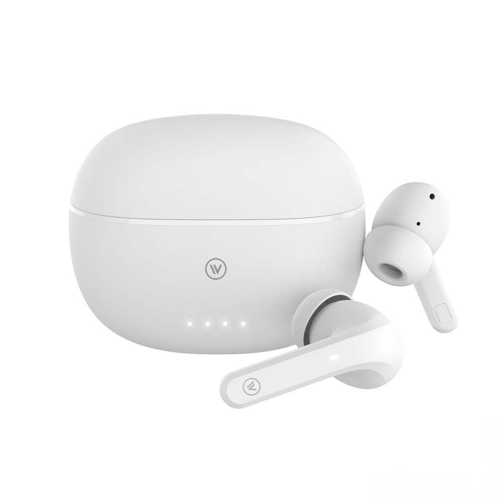 Fone de Ouvido TWS com Carregamento sem Fio Branco | Flow ANC iWill