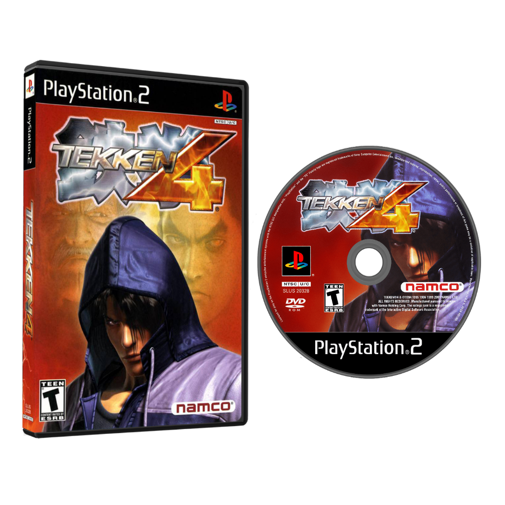 Jogo Tekken 4 para PS2 Playstation 2