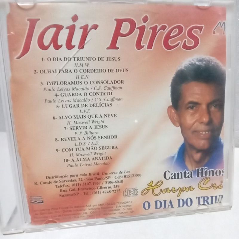CD JAIR PIRES -O DIA DO TRIUNFO DE DEUS