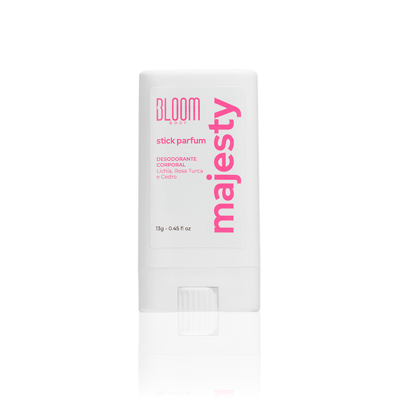 Imagem Majesty Stick Parfum Bloom - Desodorante Corporal 13g Rosa Turca