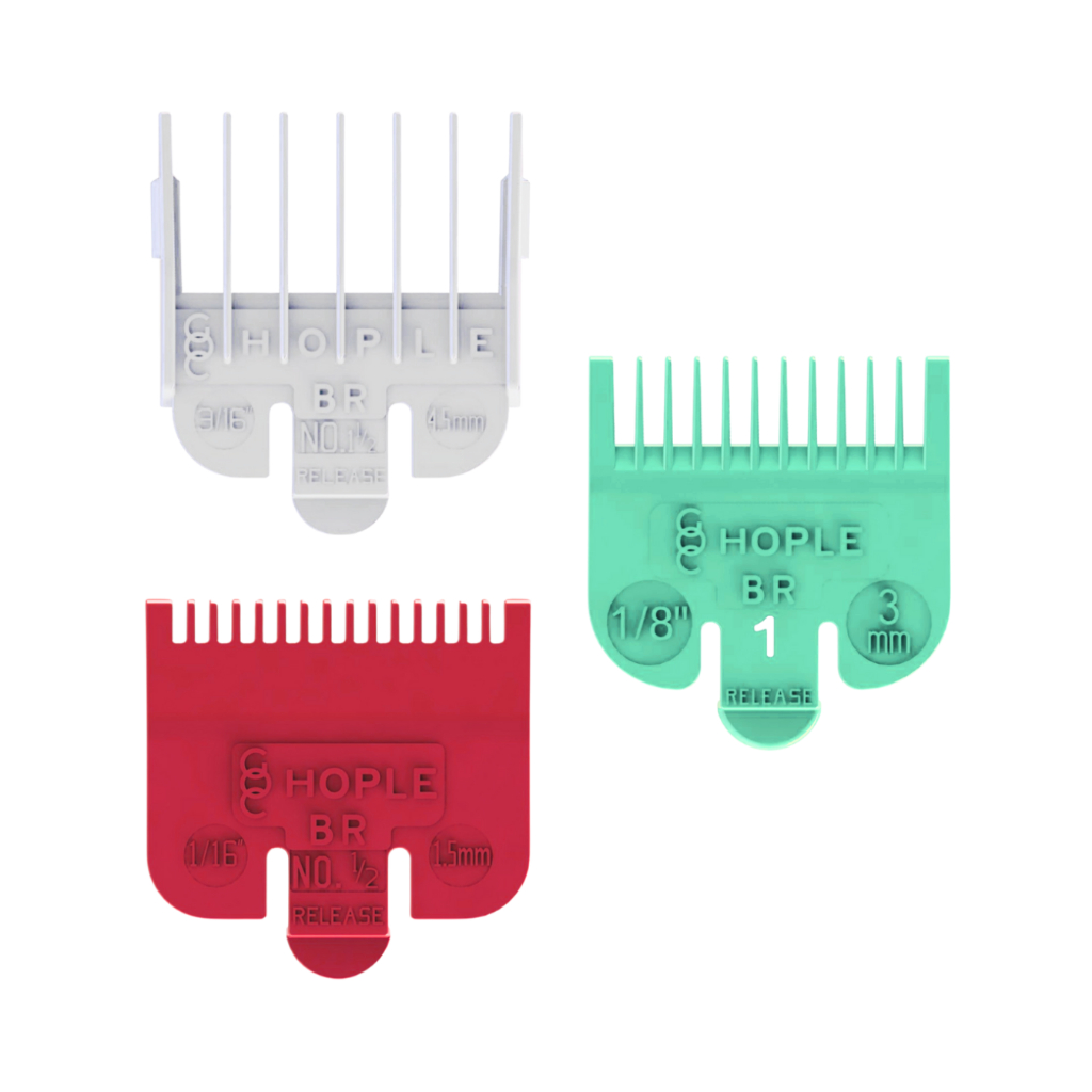 Kit Pentes Especiais de Disfarce 0,5, 1 e 1,5 de Plástico Coloridos