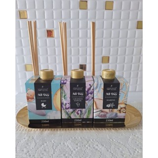 DIFUSOR DE AROMAS LINHA ALL DAY COM CAIXA 250 ML