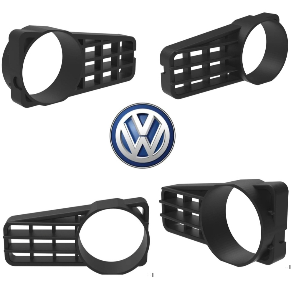 Suporte Manômetro Golf Jetta 94-99 Saída Do Ar Lateral 52mm Lado Esquerdo