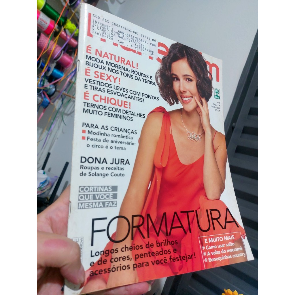 Revista Manequim nº514 Outubro de 2002