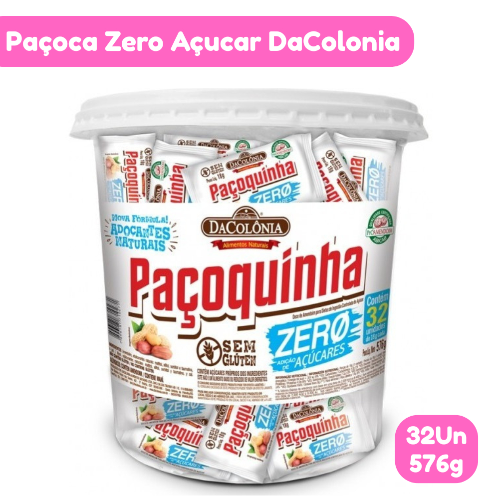 Paçoquinha sem Açúcar - Comprar com Melhor Preço em Essenciais para Assar